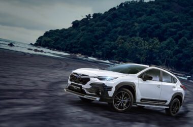 跨界潮旅CROSSTREK，自上市以來以風格時尚與運動性能兼具的同級唯一四驅CUV，成為都會與戶外雙棲人士的首選。為了使喜愛CROSSTREK的消費者們加倍敢動，SUBARU正式推出CROSSTREK GT EDITION，超動感專屬GT套件點綴風格潮旅CROSSTREK，打造出更吸睛、更熱血的姿態。(圖片提供：台灣意美)